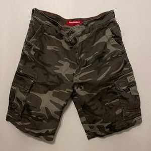 cargo camo shorts